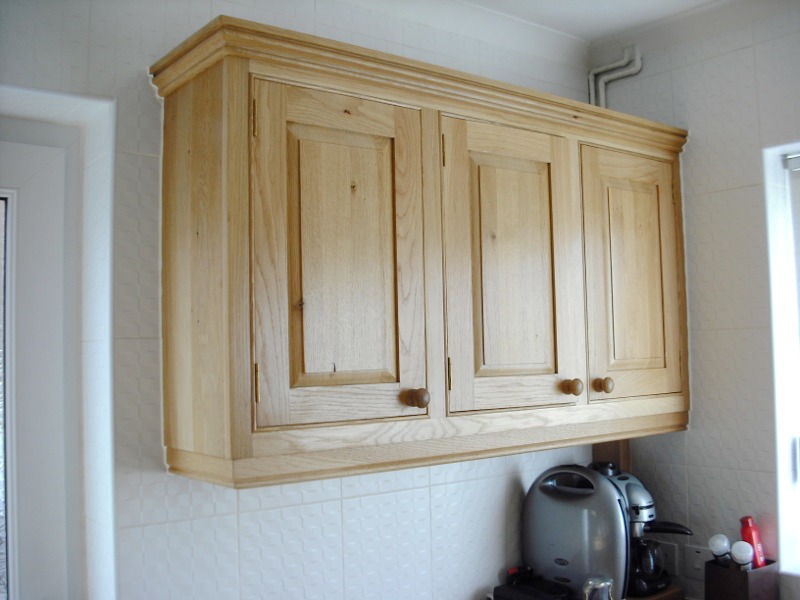 Bespoke 3 door kitchen wall unit